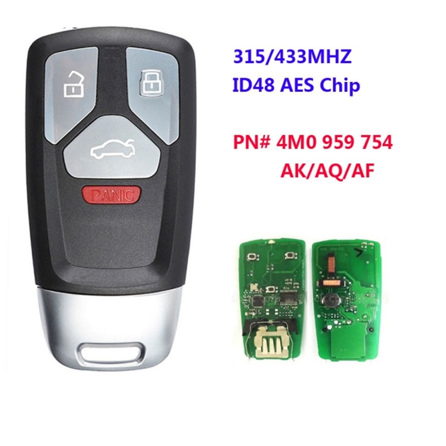 Audi A4 2017–2024 key fob