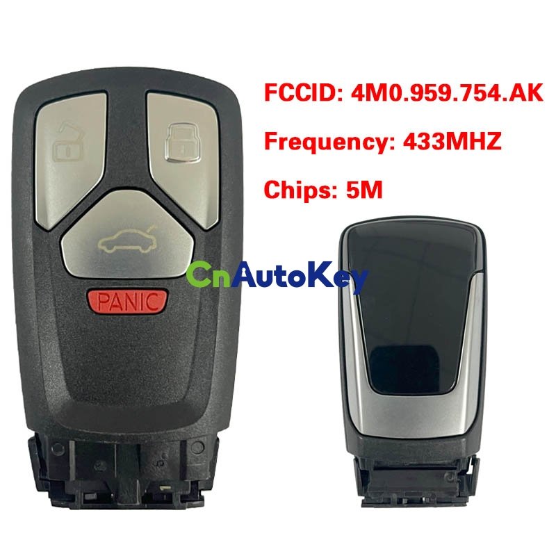 Audi Q7 2017–2026 key fob