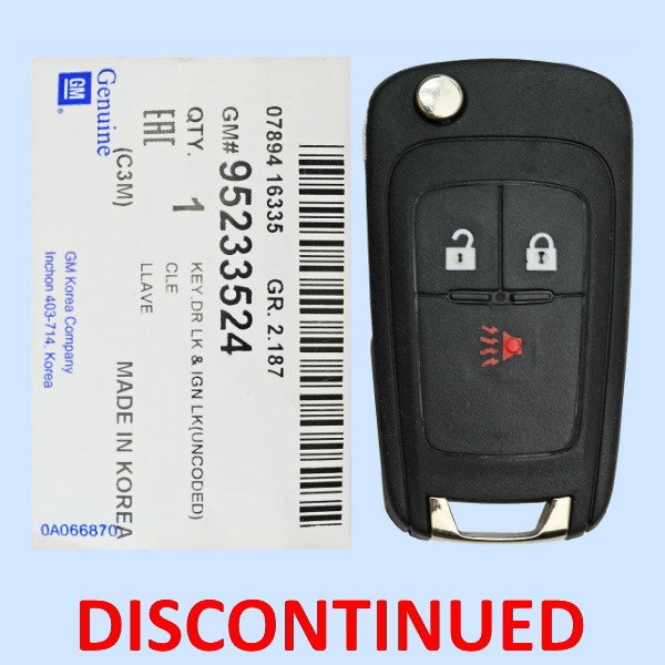 Chevrolet Spark 2010–2015 key fob
