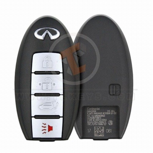 Infiniti QX70 (FX) 2009–2017 key fob