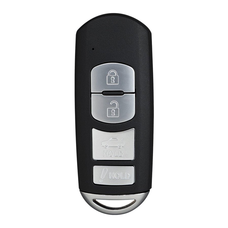 Mazda 2 (DE) 2015–2022 key fob