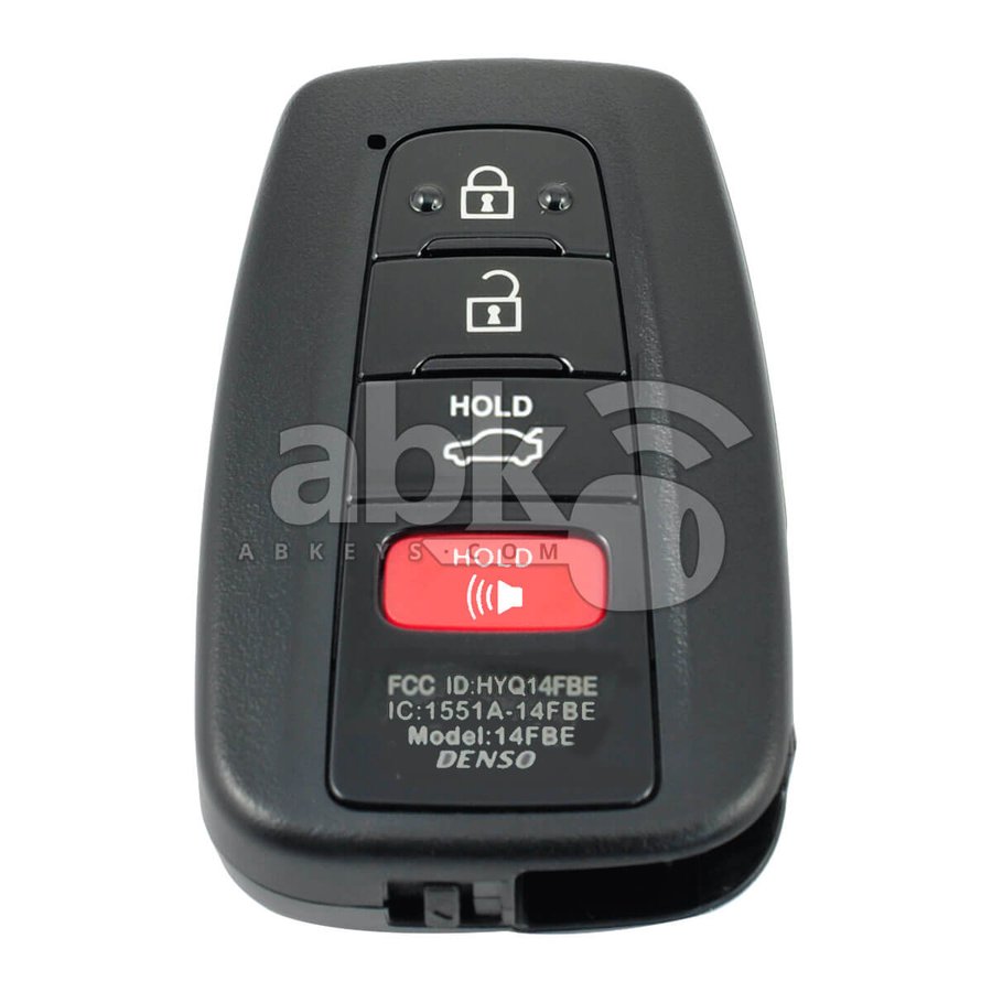 Toyota Avalon 2019–2022 key fob