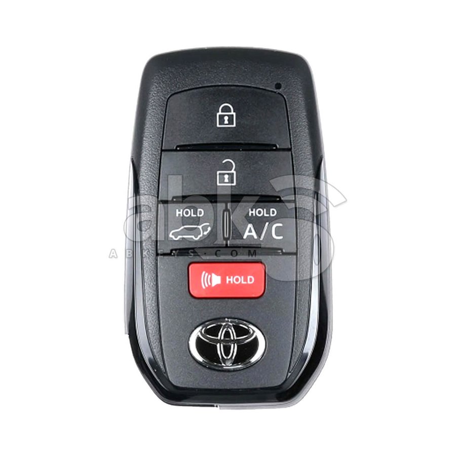 Toyota bZ4X EV 2023–2025 key fob
