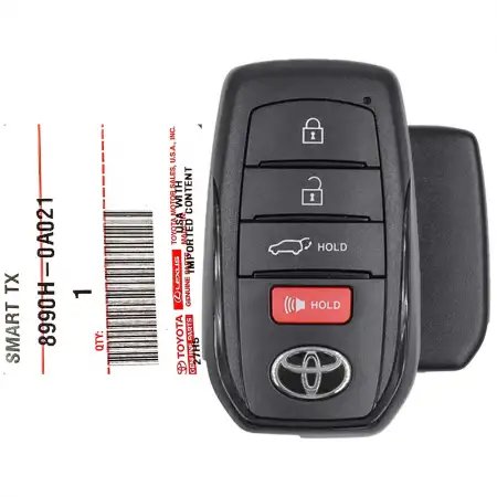 Toyota Corolla Cross Hybrid 2023–2025 key fob