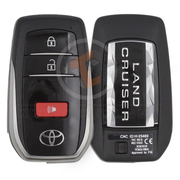 Toyota Land Cruiser 2022–2025 key fob