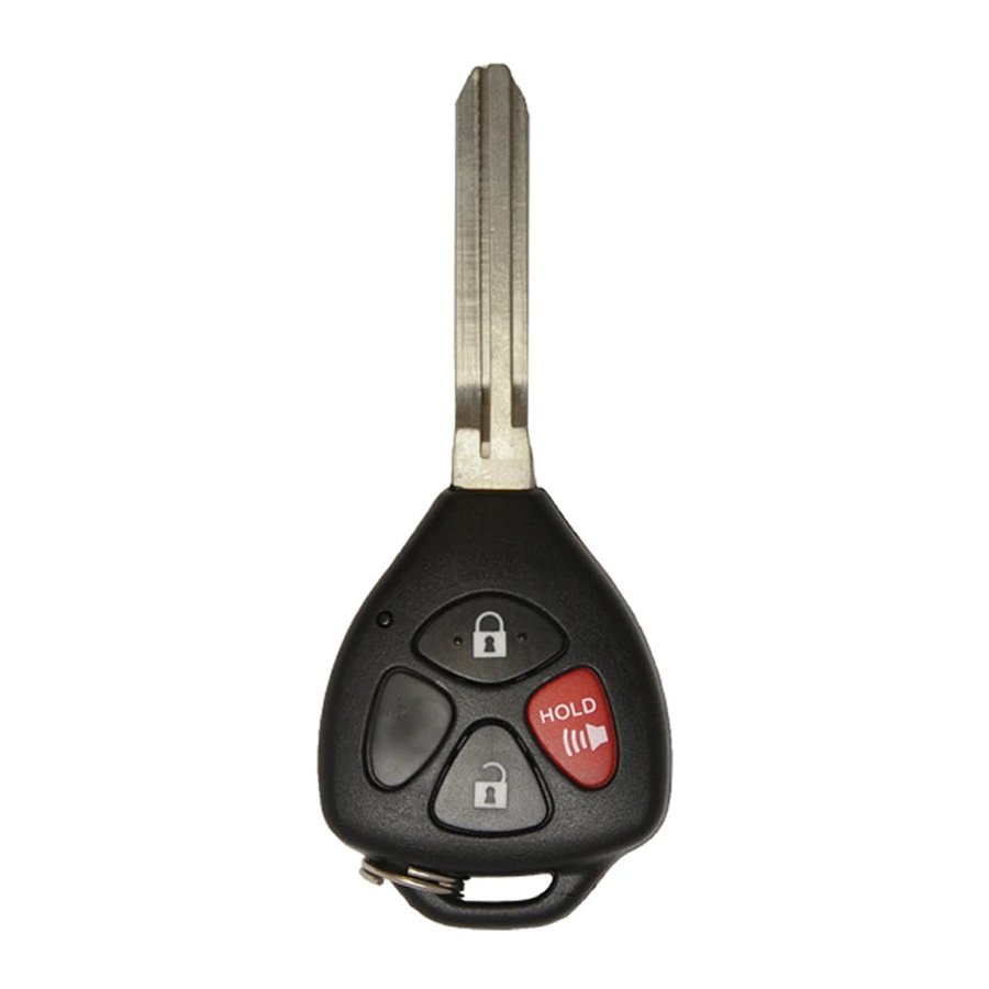 Toyota Yaris 2012–2020 key fob